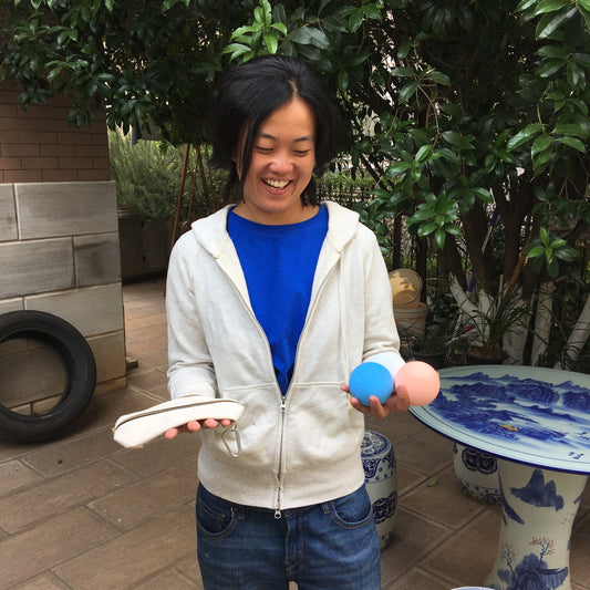 ジャグリングのエッセイ #3 温泉のお礼にボールをあげた話